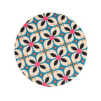 NACIA Elegant Ottoman Stool - Soft Cushioned Top for Seating & Footrest - Space-Saving, Stylish Design for Living Room, Bedroom & Office Spaces