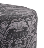NACIA Elegant Ottoman Stool - Soft Cushioned Top for Seating & Footrest - Space-Saving, Stylish Design for Living Room, Bedroom & Office Spaces
