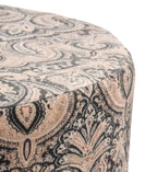 NACIA Elegant Ottoman Stool - Soft Cushioned Top for Seating & Footrest - Space-Saving, Stylish Design for Living Room, Bedroom & Office Spaces