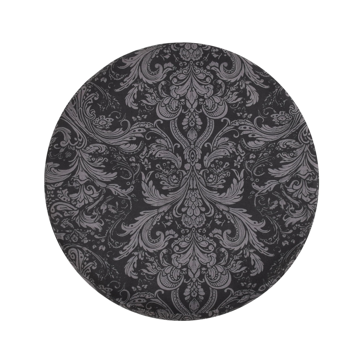 NACIA Elegant Ottoman Stool - Soft Cushioned Top for Seating & Footrest - Space-Saving, Stylish Design for Living Room, Bedroom & Office Spaces