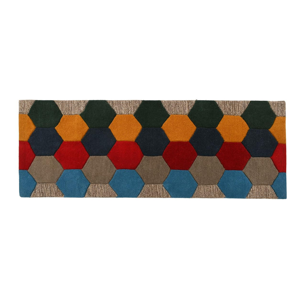 NACIA Floor Mat Runner Rug | Non Slip Bathroom Carpet | Soft Absorbent Anti Skid Door Mat | Machine Washable Bedroom, Living Room Rug | Decorative Long Floor Runner