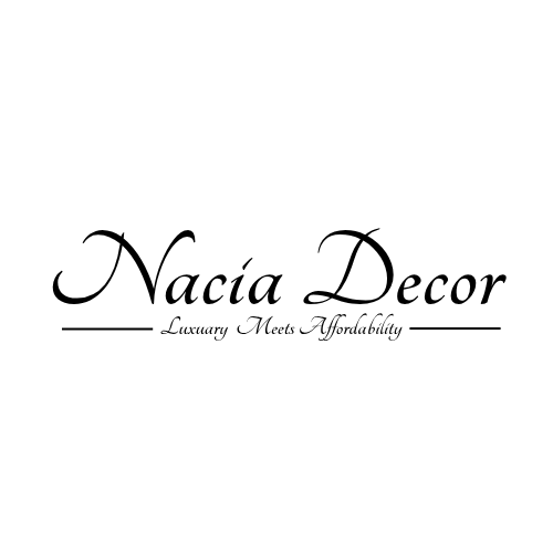 NACIA Printed Ottoman Set of 2 for Home Living Room Decor
