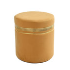 NACIA Wooden Ottoman Stool for Living Room, Ottoman pouffes for Sitting, Puffy Chair Bench for Home Decor, Ottoman & Stools, Footrest Pouf Foot Stool for Office Room Décor