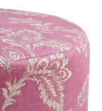 NACIA Elegant Ottoman Stool - Soft Cushioned Top for Seating & Footrest - Space-Saving, Stylish Design for Living Room, Bedroom & Office Spaces