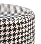 NACIA Elegant Ottoman Stool - Soft Cushioned Top for Seating & Footrest - Space-Saving, Stylish Design for Living Room, Bedroom & Office Spaces