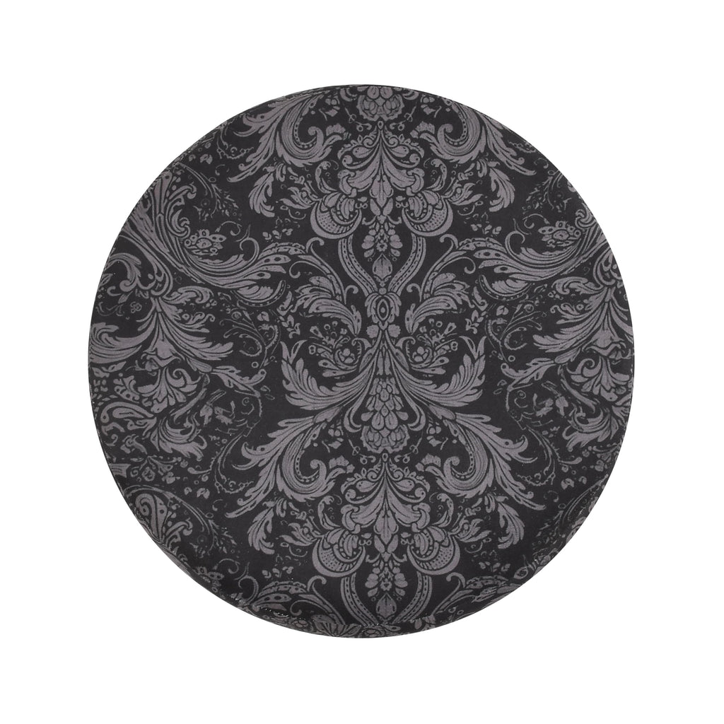 NACIA Elegant Ottoman Stool - Soft Cushioned Top for Seating & Footrest - Space-Saving, Stylish Design for Living Room, Bedroom & Office Spaces
