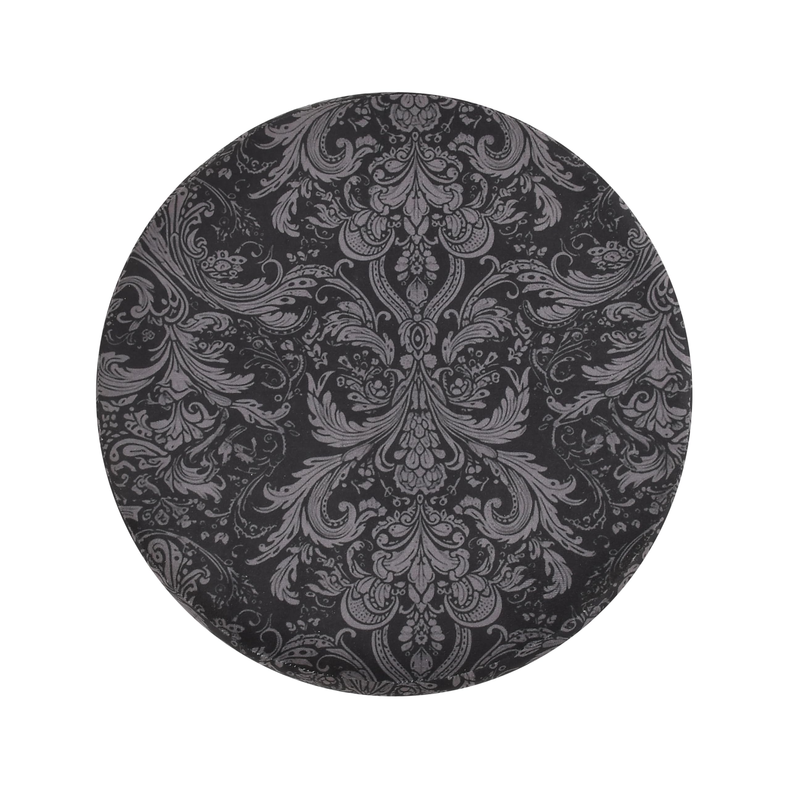 NACIA Elegant Ottoman Stool - Soft Cushioned Top for Seating & Footrest - Space-Saving, Stylish Design for Living Room, Bedroom & Office Spaces