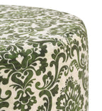 NACIA Elegant Ottoman Stool - Soft Cushioned Top for Seating & Footrest - Space-Saving, Stylish Design for Living Room, Bedroom & Office Spaces