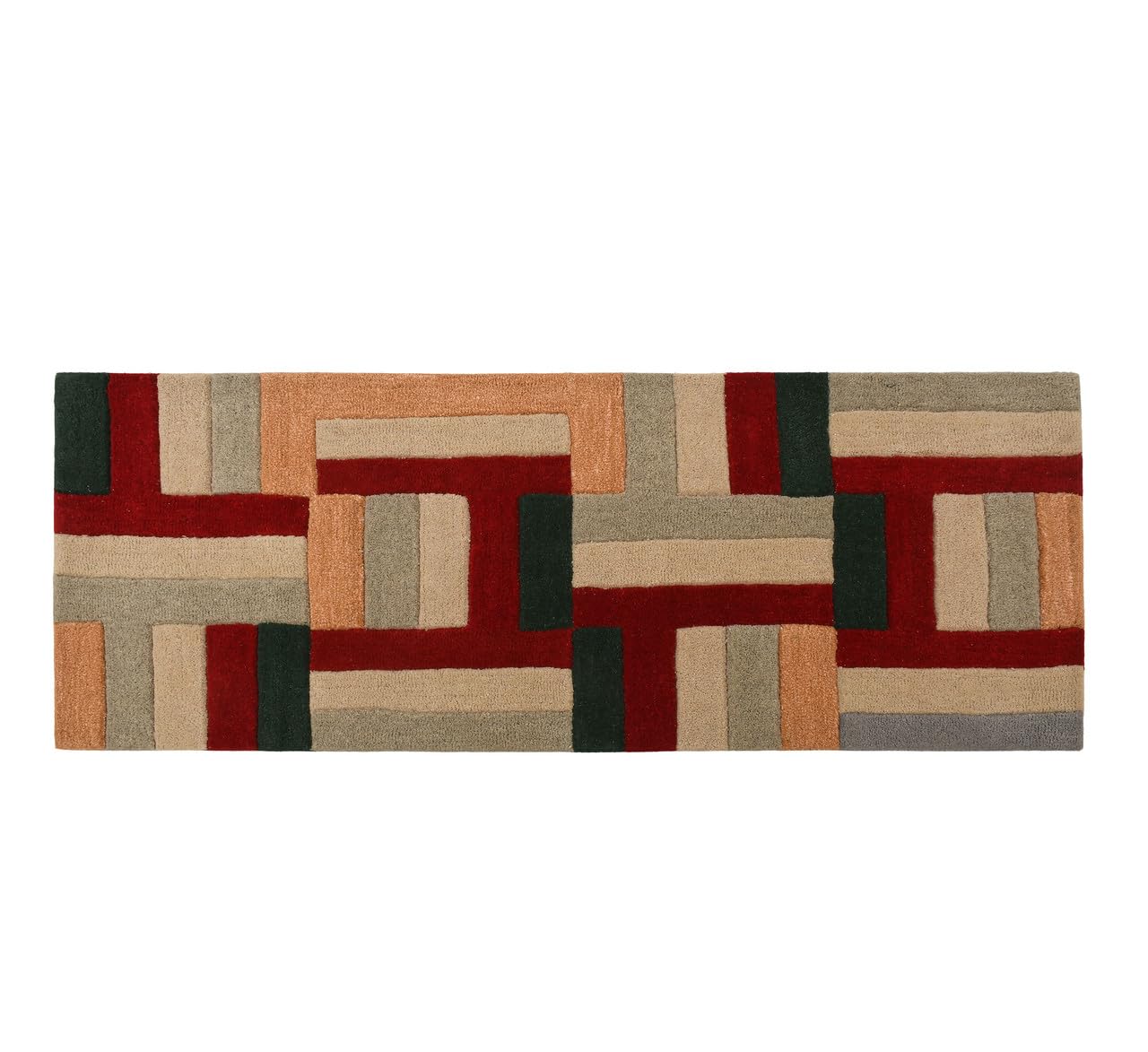 NACIA Floor Mat Runner Rug | Non Slip Bathroom Carpet | Soft Absorbent Anti Skid Door Mat | Machine Washable Bedroom, Living Room Rug | Decorative Long Floor Runner