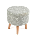 NACIA Elegant Ottoman Stool - Soft Cushioned Top for Seating & Footrest - Space-Saving, Stylish Design for Living Room, Bedroom & Office Spaces