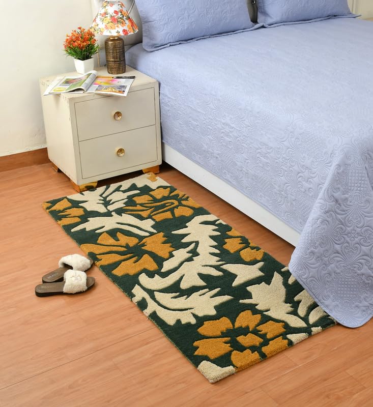 NACIA Floor Mat Runner Rug | Non Slip Bathroom Carpet | Soft Absorbent Anti Skid Door Mat | Machine Washable Bedroom, Living Room Rug | Decorative Long Floor Runner